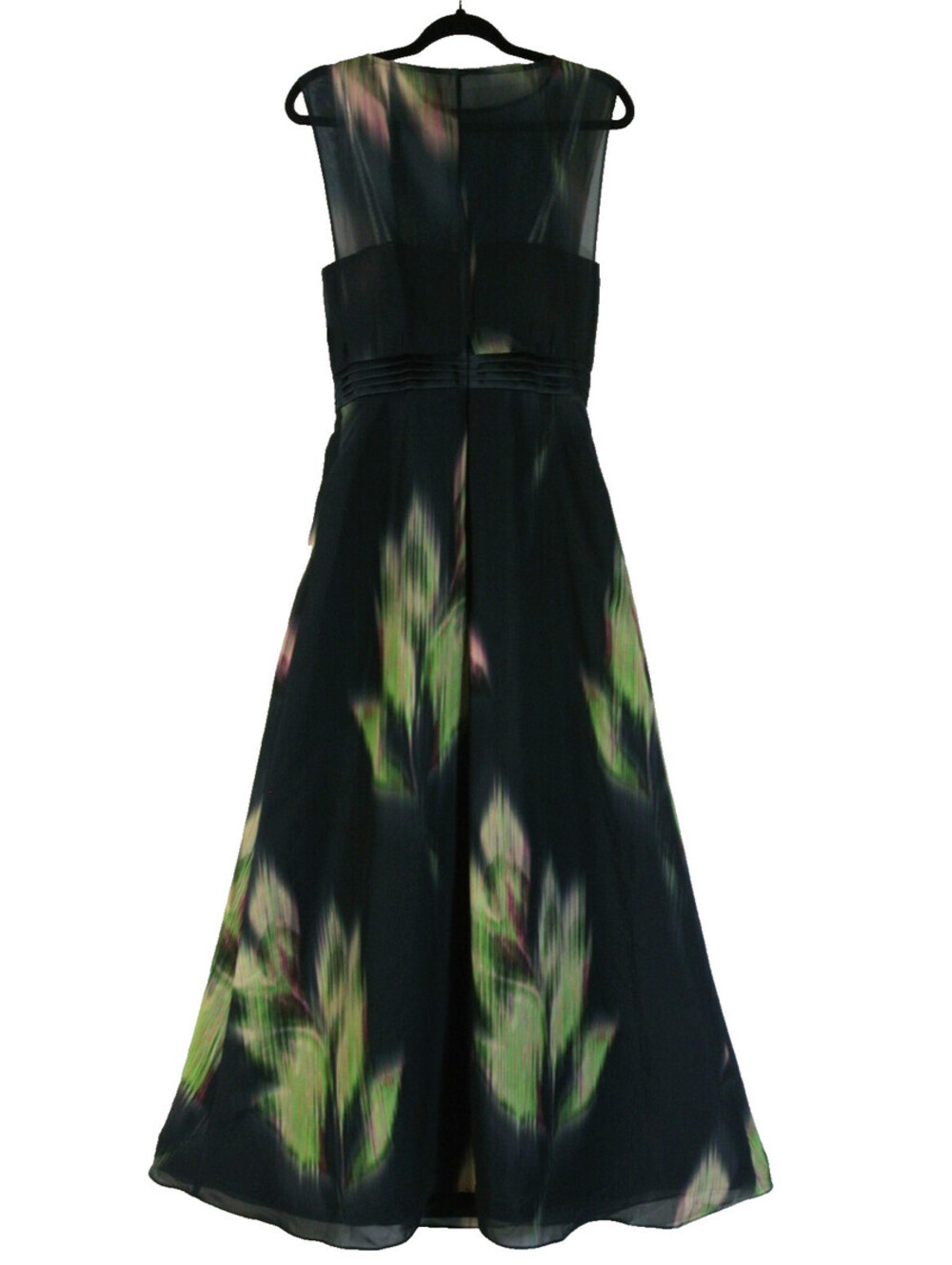 NEW Kay Unger Tess Gown in Black/Green Sz 4 #LD409 - Picture 6 of 7